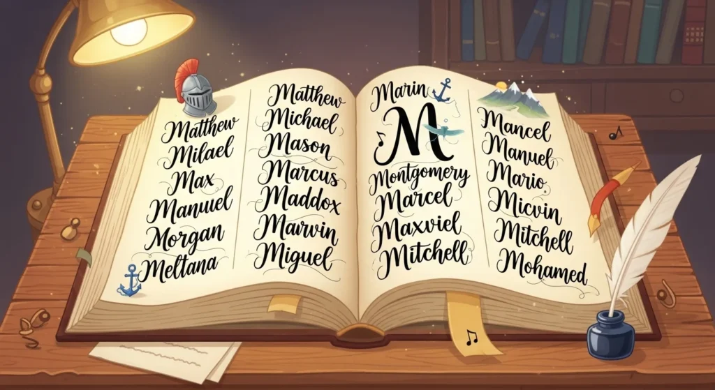 Boy Names That Start With M