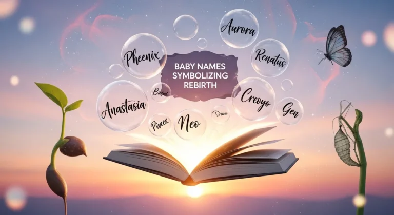 baby names symbolizing rebirth
