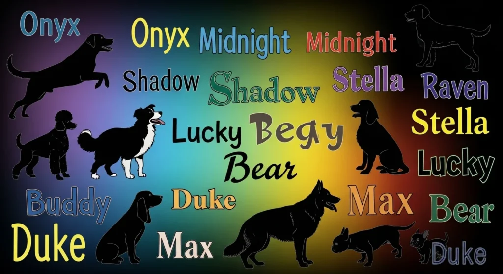 black dog names