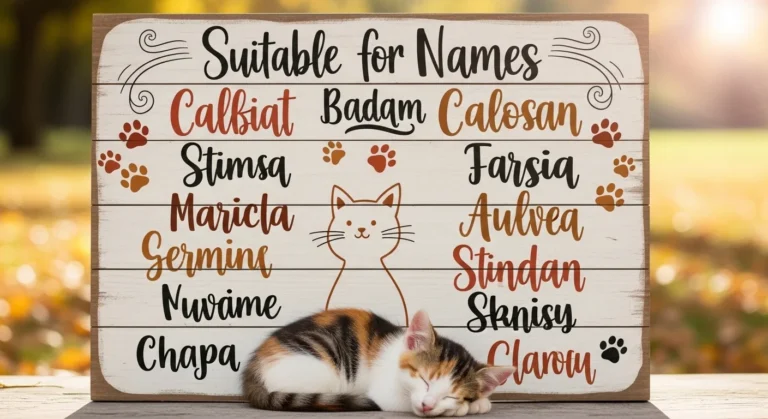 calico cat names
