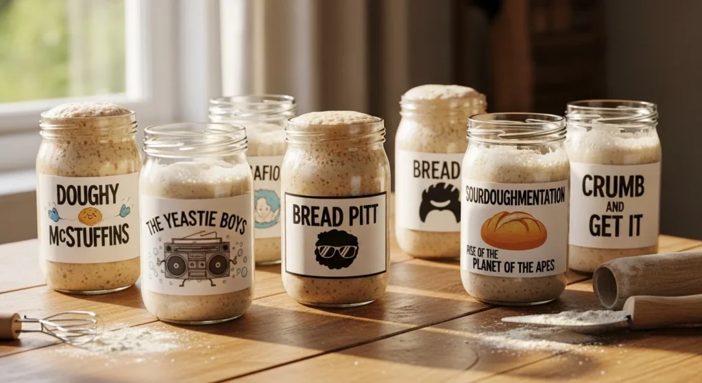 creative sourdough starter names