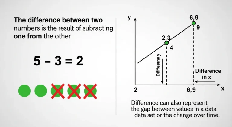 difference meaning in math