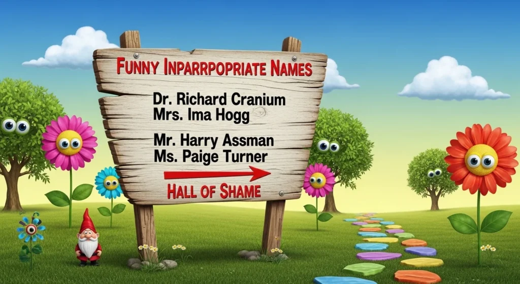 funny inappropriate names
