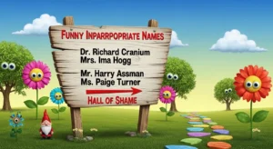 funny inappropriate names