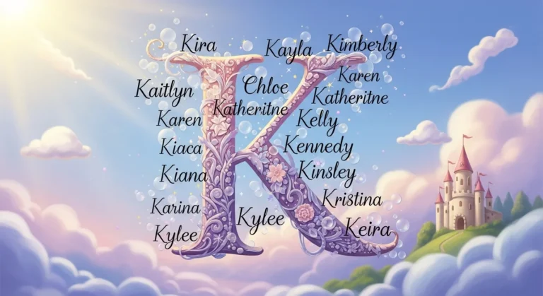 girl names that start with k