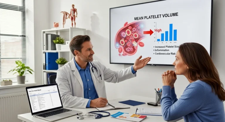 mean platelet volume high