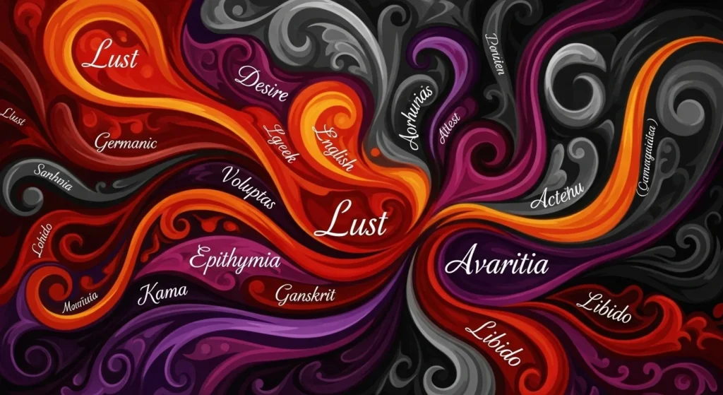 names that mean lust