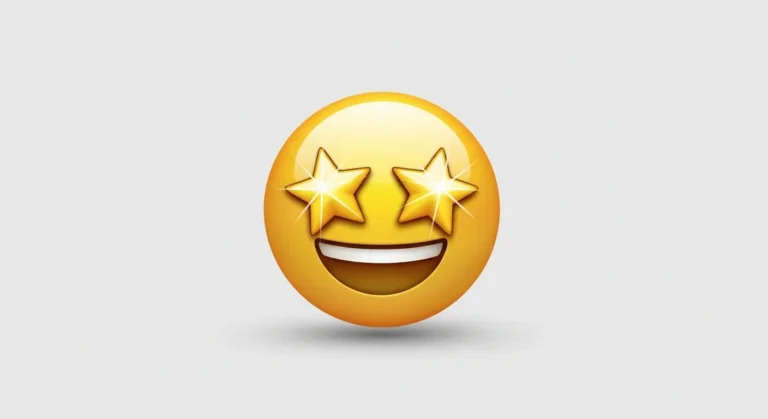 star eyes emoji meaning