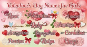 valentine’s Day names for girls
