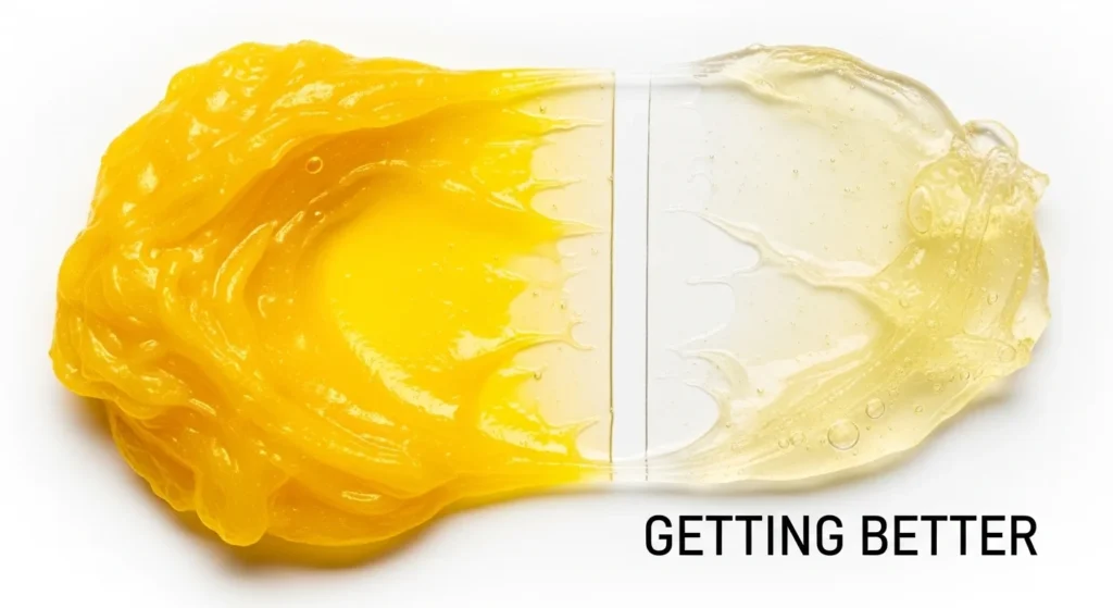 yellow mucus getting better