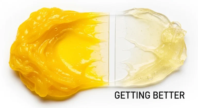 yellow mucus getting better