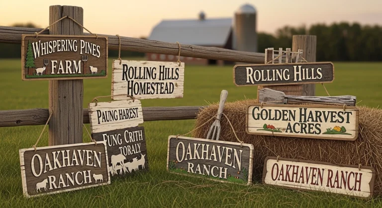 farm names