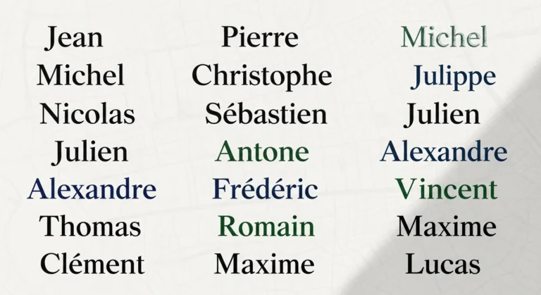 french male names