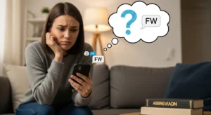 what does fw mean in text